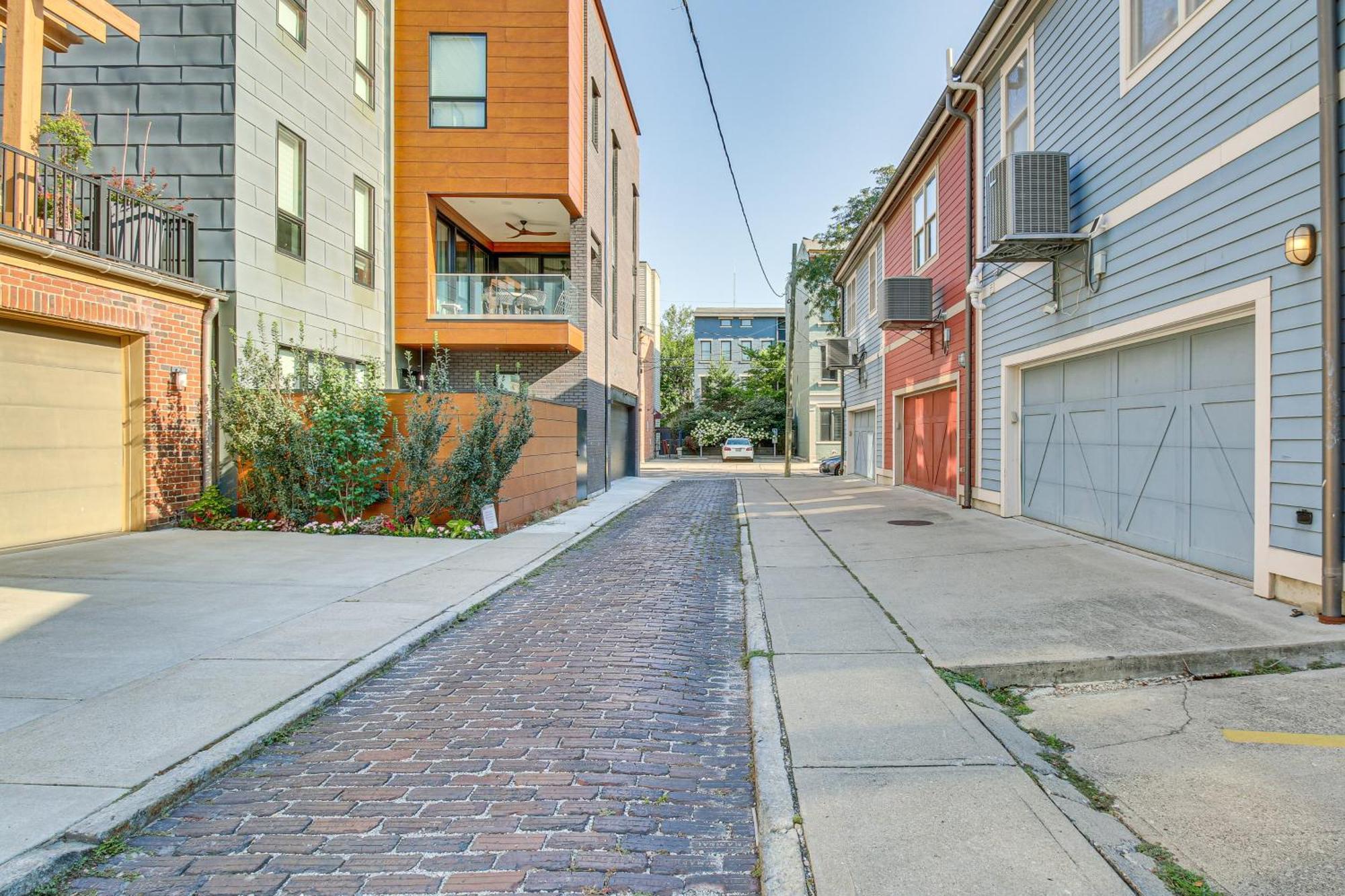 Vibrant Downtown Cincinnati Townhome With Sauna! Luaran gambar